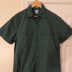 J. Crew Short Sleeve Button-Down (M)